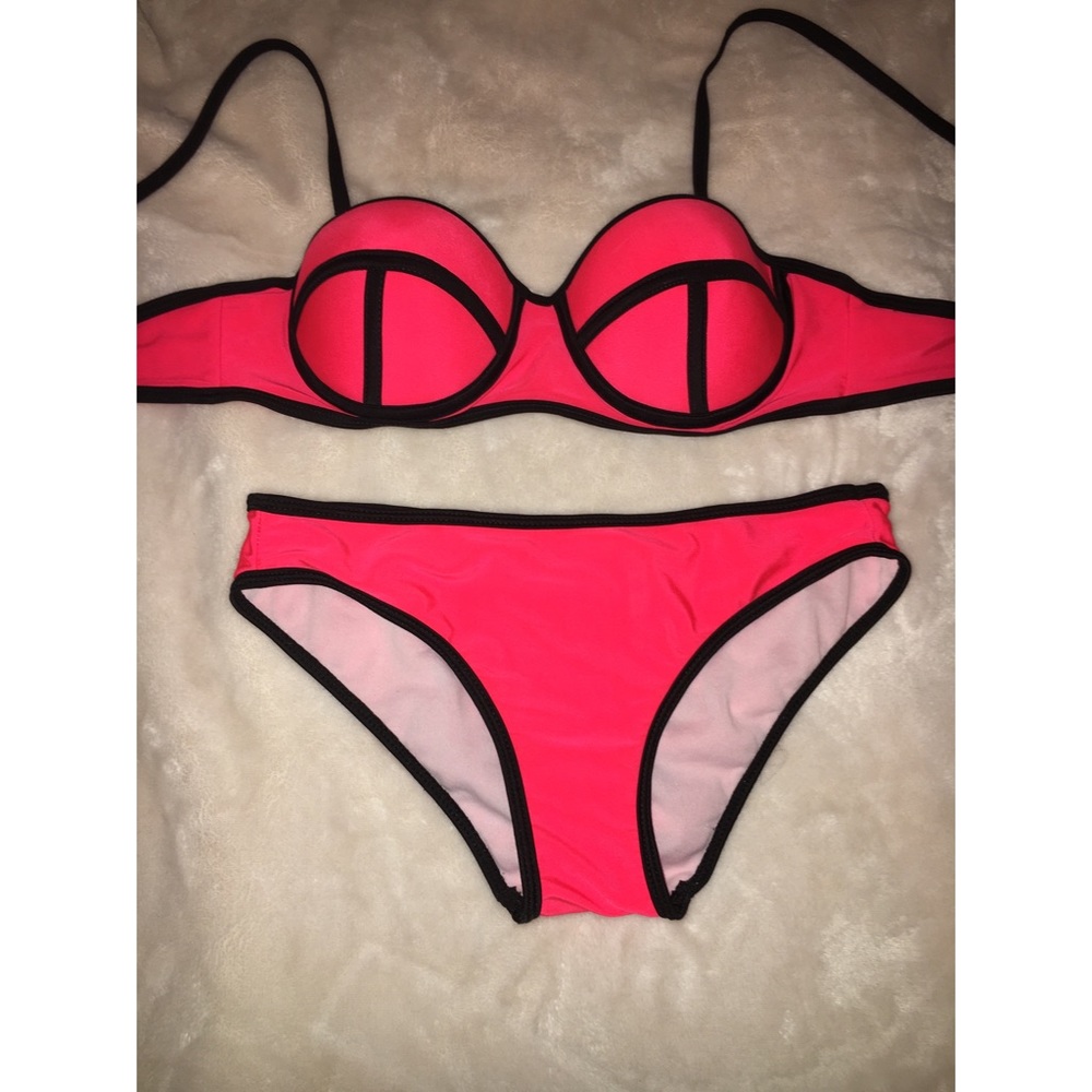Neon Pink Bikini